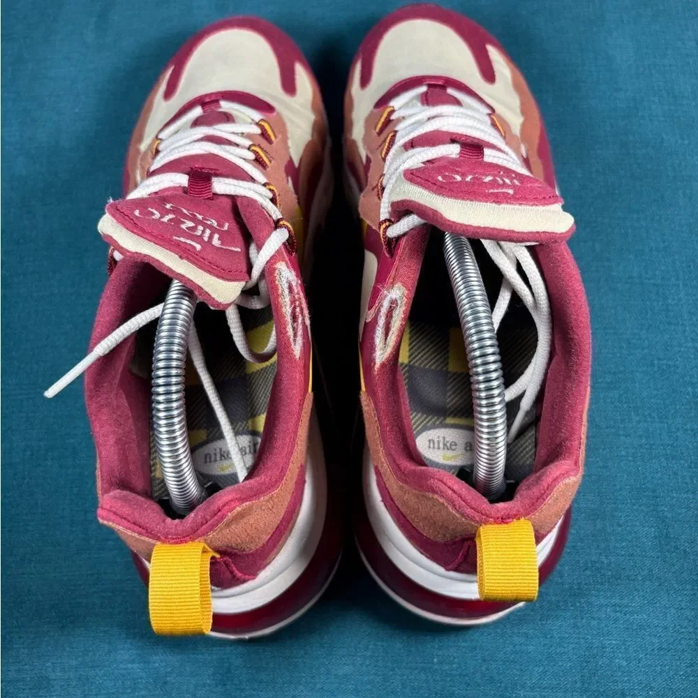 Size 8Men/9.5Women - Nike air max react 270 red shoes
